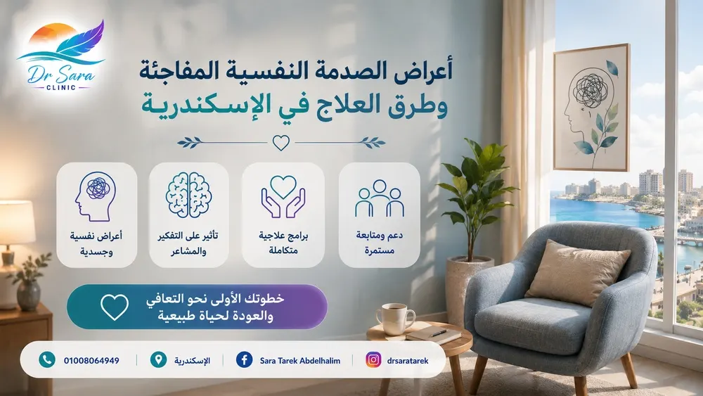 . أعراض الصدمة النفسية المفاجئة وطرق العلاج في الإسكندرية
