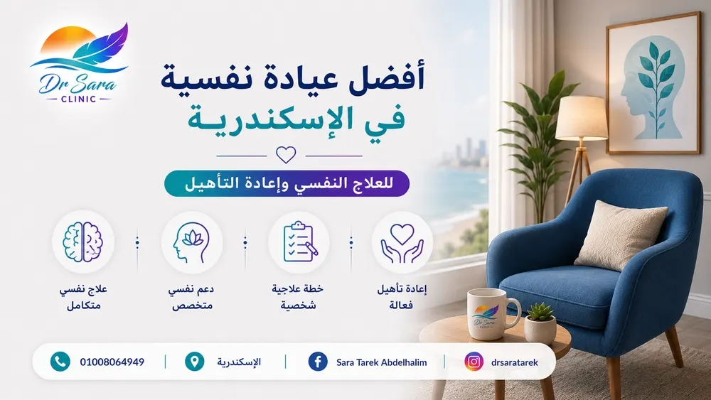 أفضل عيادة نفسية في الإسكندرية للعلاج النفسي وإعادة التأهيل