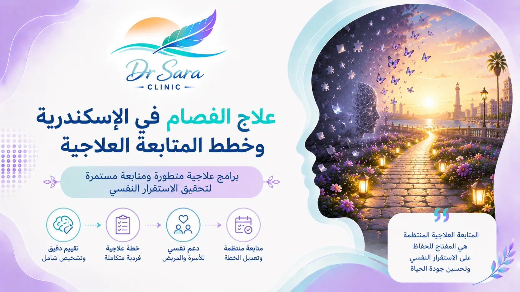 علاج الفصام في الإسكندرية وخطط المتابعة العلاجية