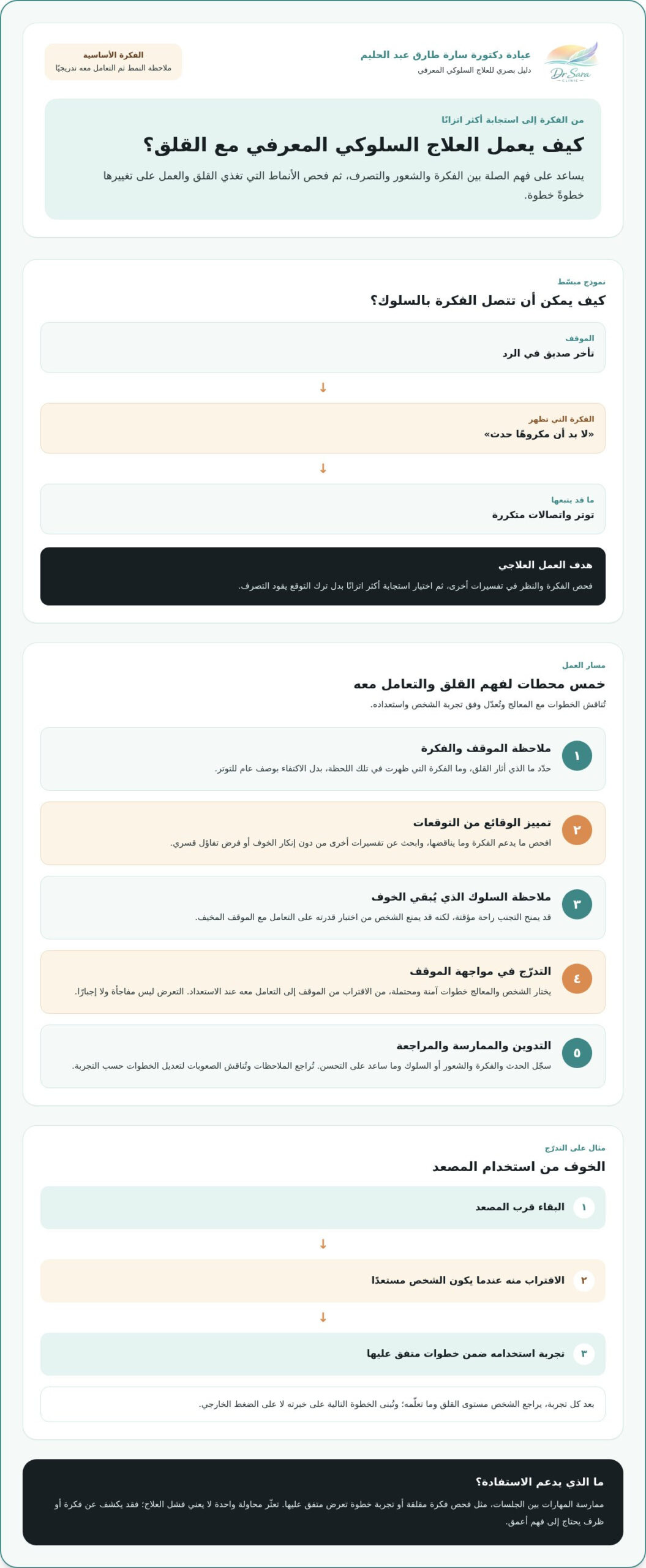 علاج القلق النفسي بالأدوية والعلاج السلوكي وفهم أسبابه